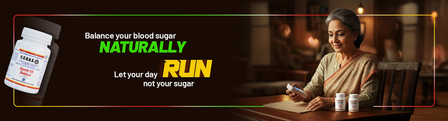 Control your sugar with Ayush 82 Aadved