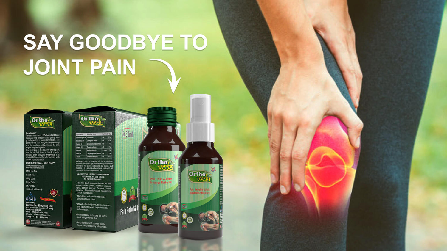 Get relief from bone and muscle pain