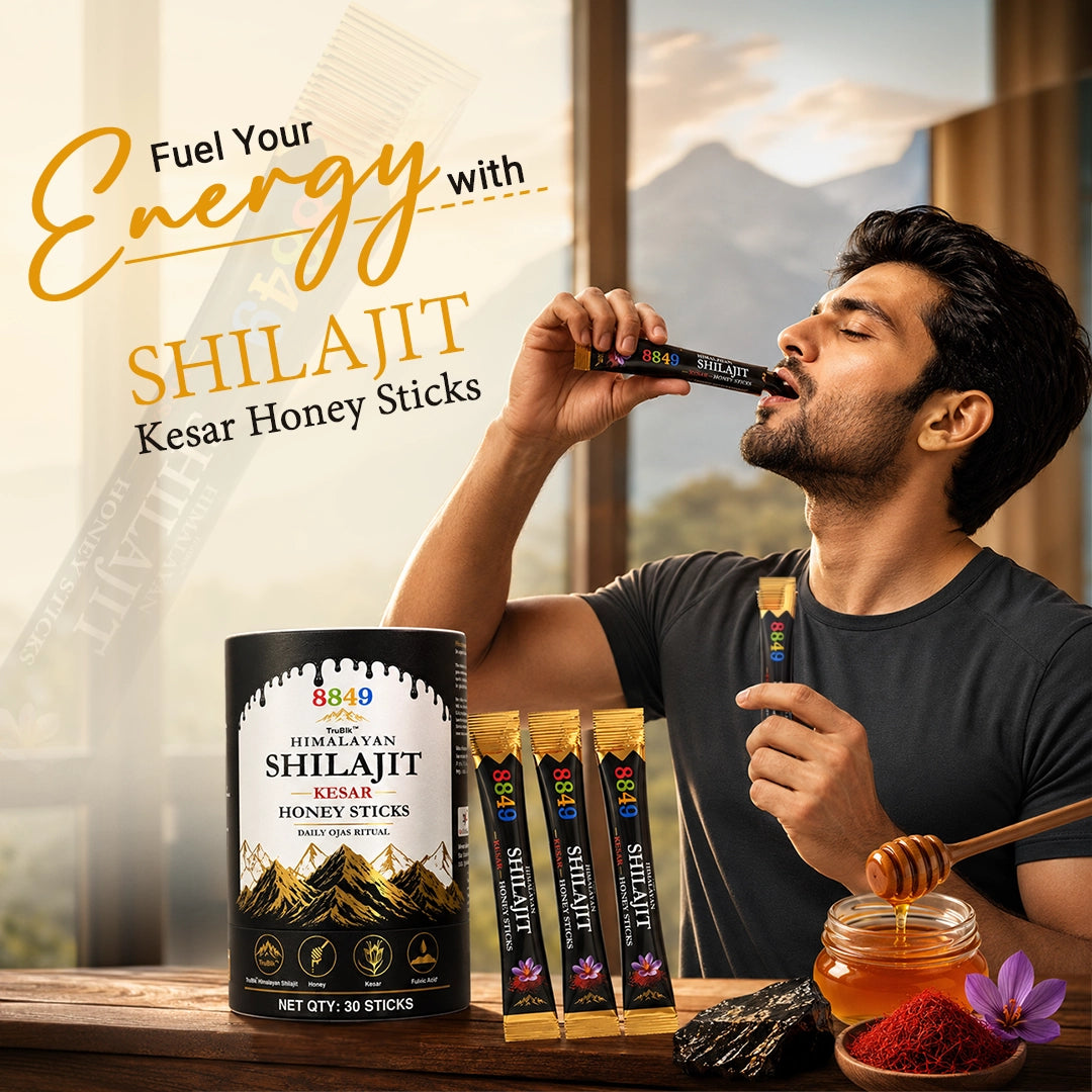 Himalayan Shilajit Kesar Honey Sticks