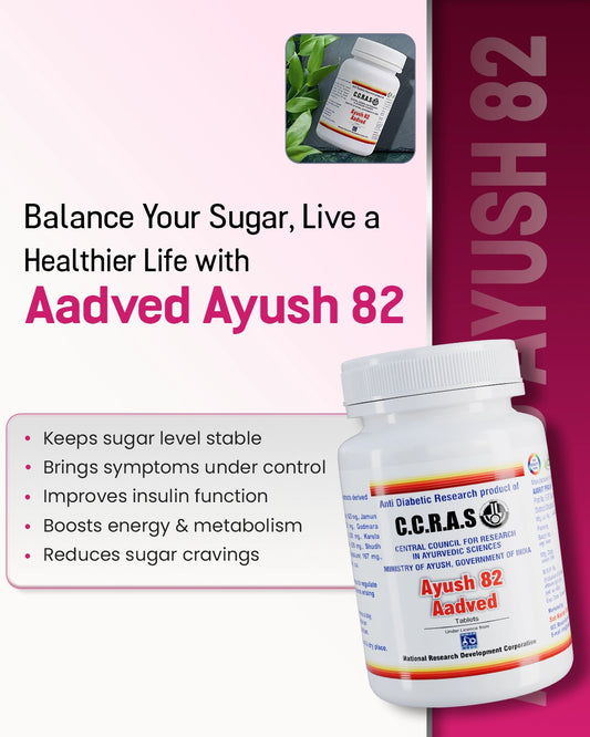 Aadved Ayush 82 | Ayurvedic Sugar Control Tablets