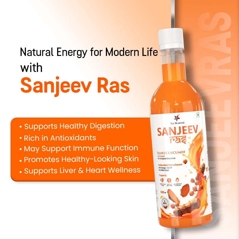 Sanjeev Ras | Ayurvedic Juice for Immunity, Digestion, Joint & Skin Support