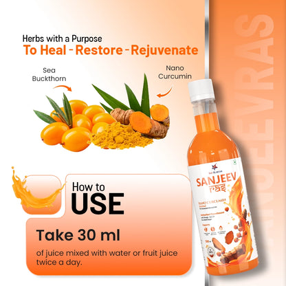 Sanjeev Ras | Ayurvedic Juice for Immunity, Digestion, Joint & Skin Support