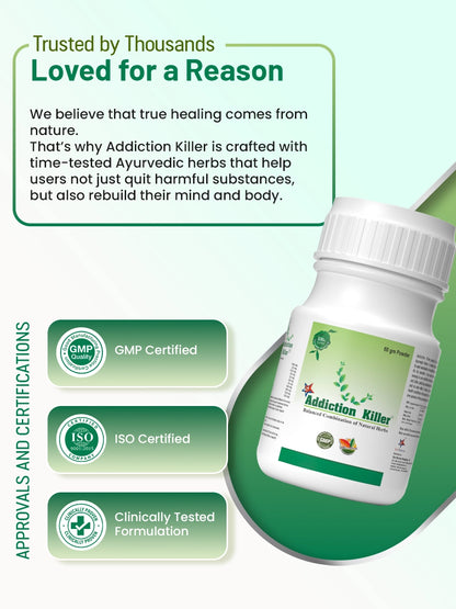 Addiction Killer Certifications