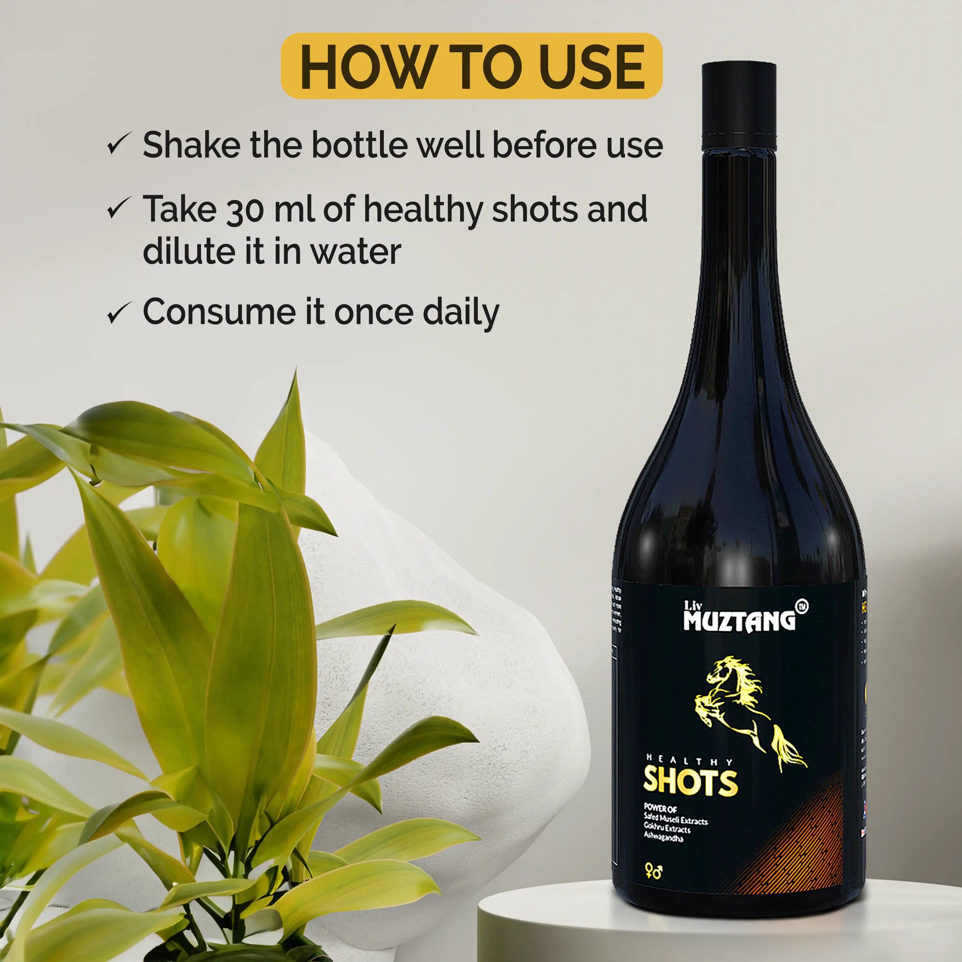 Healthy Shots How to use