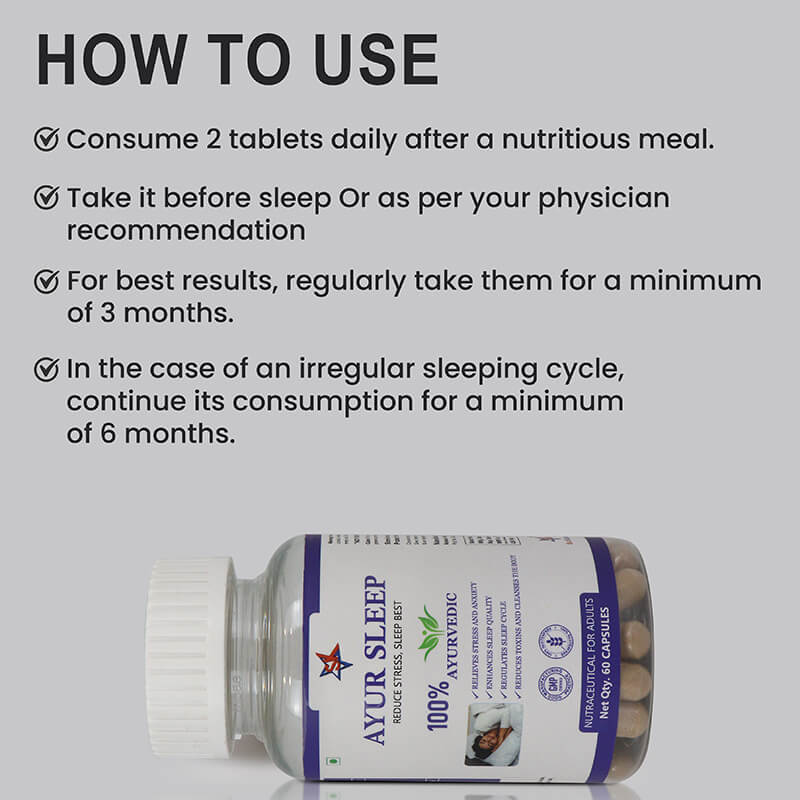 How to use ayur sleep
