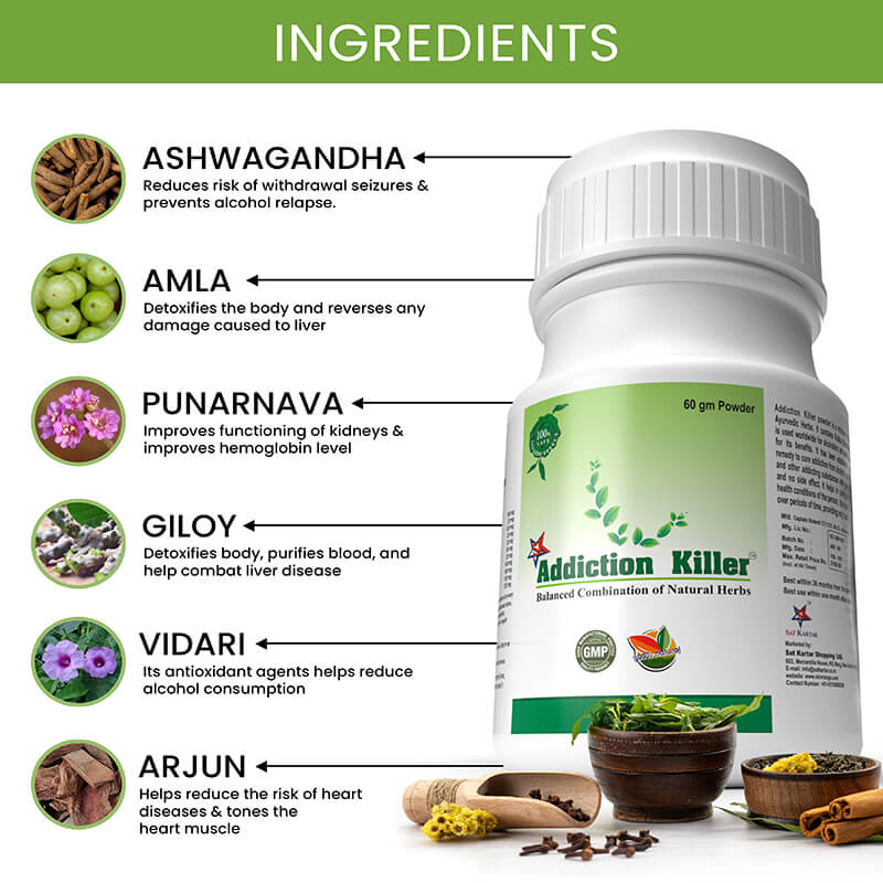 addiction killer ingredients