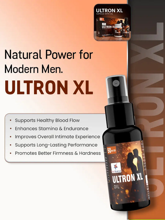 Ultron XL Oil – मर्दों के लिए आयुर्वेदिक सेक्स ऑयल | Liv Muztang के साथ मुफ़्त