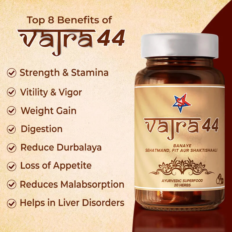 Vajra 44 Increases Blood