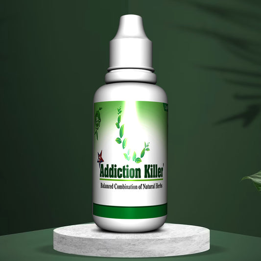 Addiction Killer Liquid | Alcohol Stop Medicine | Nasha Mukti Medicine | Medication to Stop Drinking | Stop Drinking Alcohol Ayurvedic Medicine | Anti Alcohol Drops