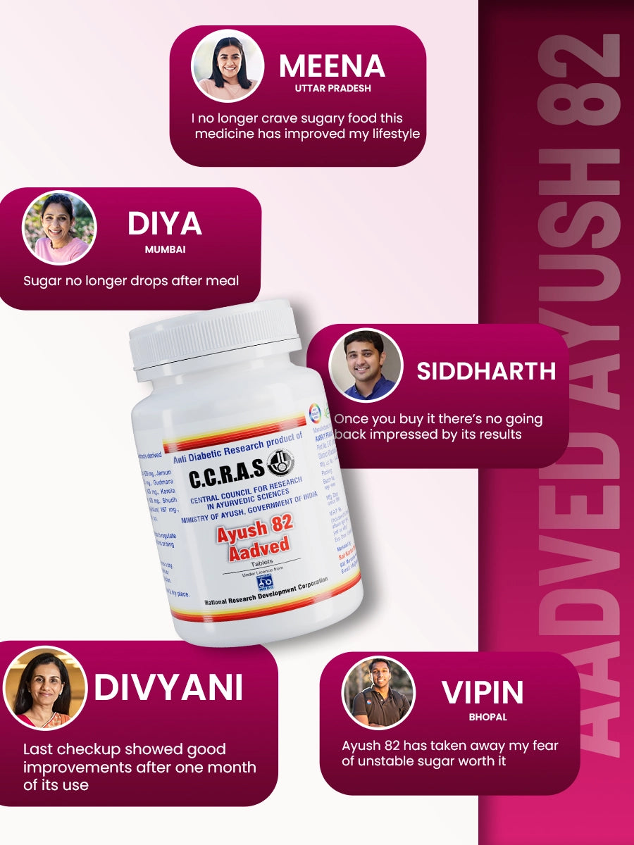 ayush 82 aadved reviews
