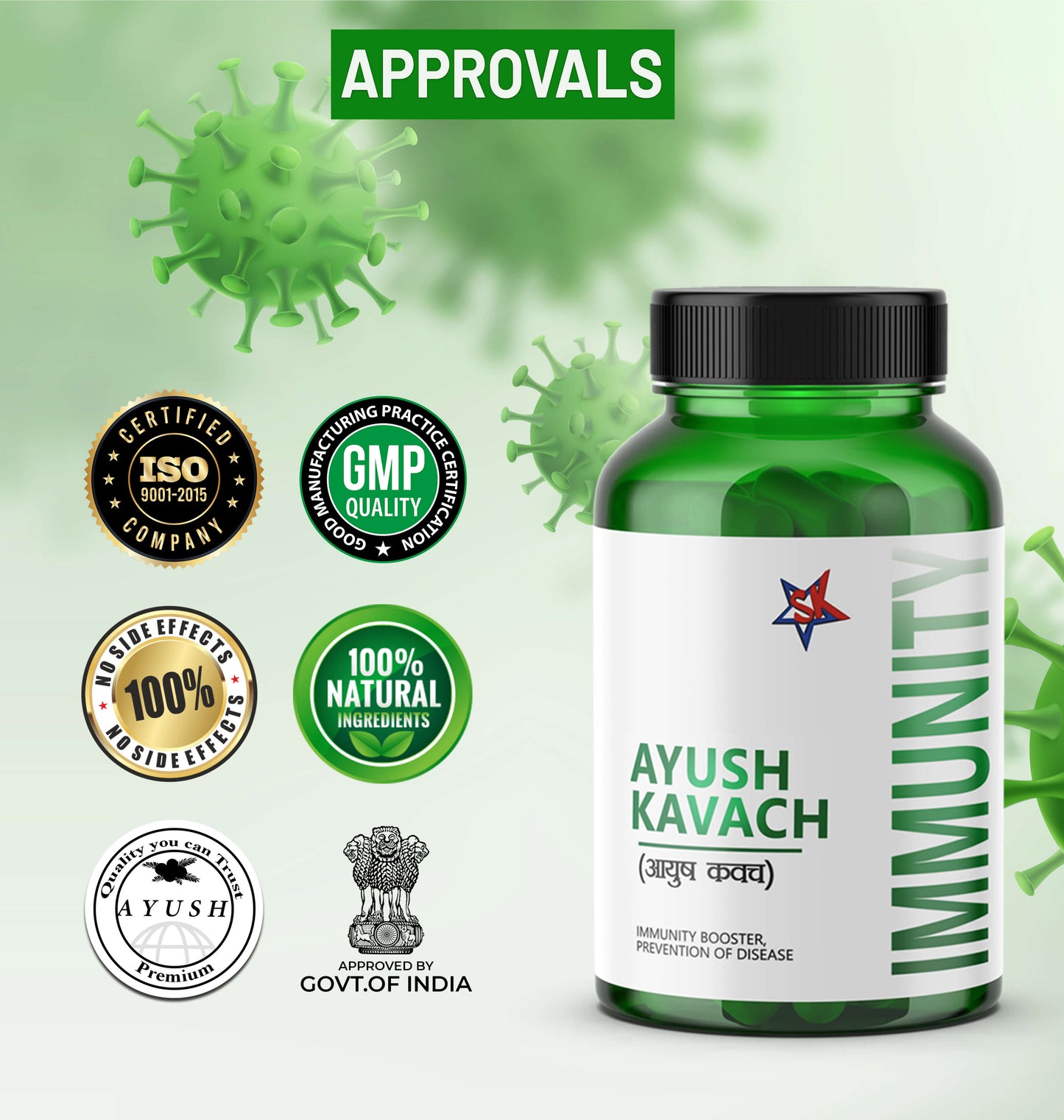 ayush kavach approvals