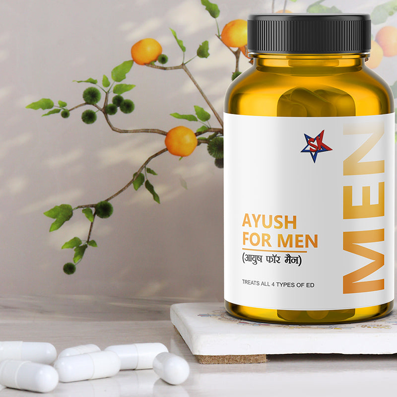 bottel of ayush for men