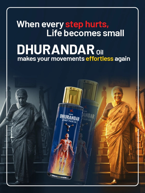 dhurandar joint pain oil banner