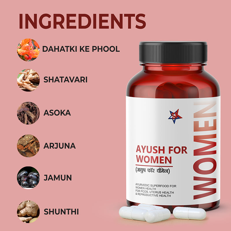 ingredients of ayush for women