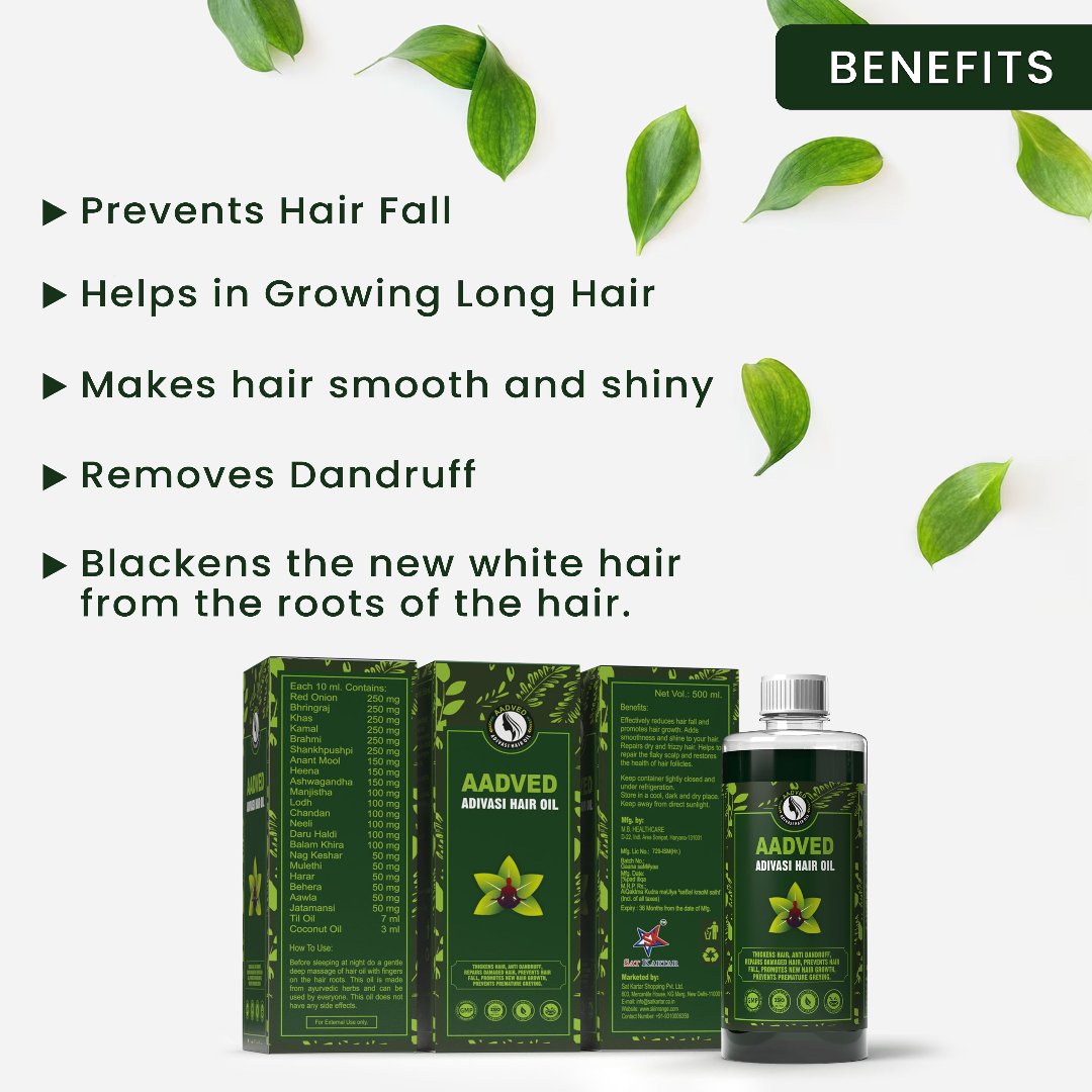 adivasi hair oil benefits