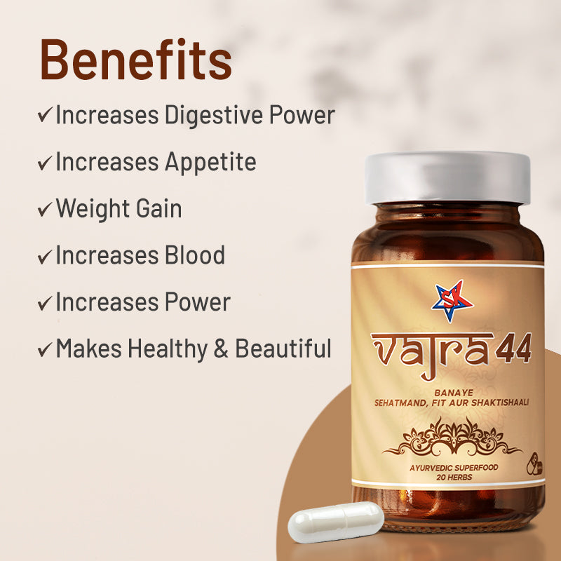 vajra 44 benefits